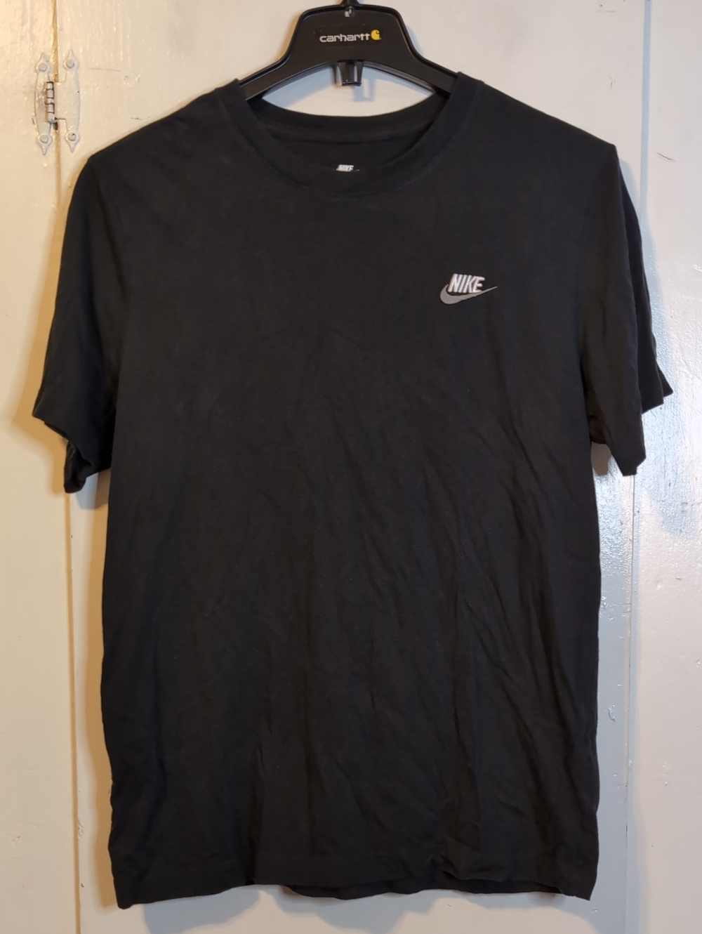 Black Nike Logo Tee mens large
